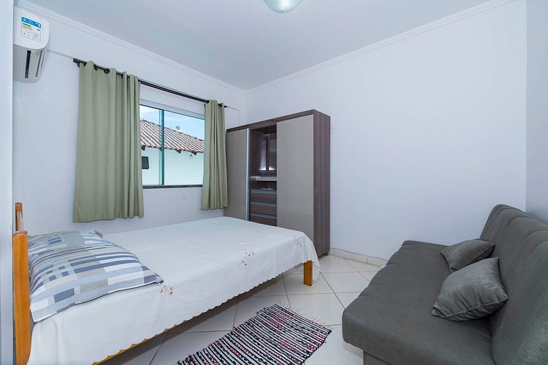 106MB - Apartamento 2 dormitórios, para 06 pessoas na Praia