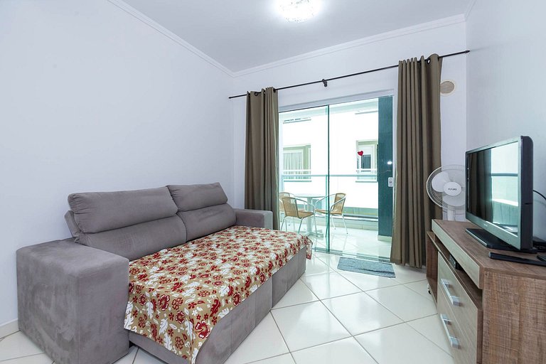 106MB - Apartamento 2 dormitórios, para 06 pessoas na Praia
