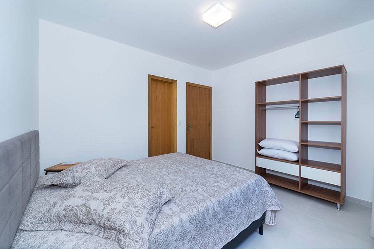 13B - Apartamento com Vista ao Mar para até 06 pessoas na av