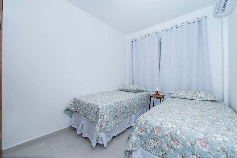 13B - Apartamento com Vista ao Mar para até 06 pessoas na av