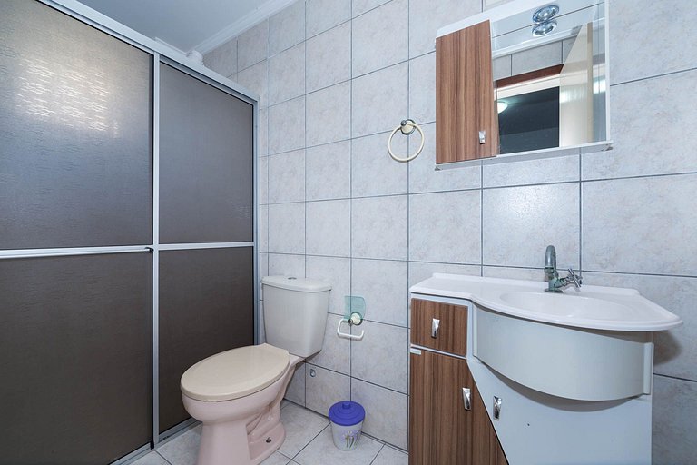 202E - Apartamento 2 quartos com Vista ao Mar, para até 5 pe