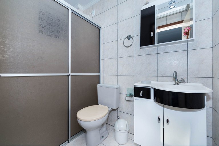 202E - Apartamento 2 quartos com Vista ao Mar, para até 5 pe