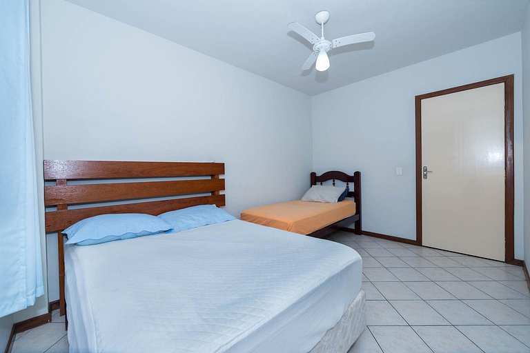 202E - Apartamento 2 quartos com Vista ao Mar, para até 5 pe