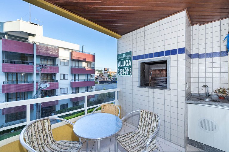 202E - Apartamento 2 quartos com Vista ao Mar, para até 5 pe