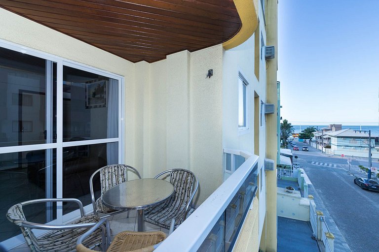 202E - Apartamento 2 quartos com Vista ao Mar, para até 5 pe