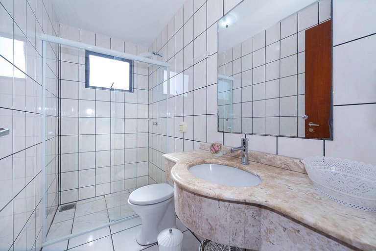 301M - Excelente apartamento 2 quartos com Vista ao Mar, par