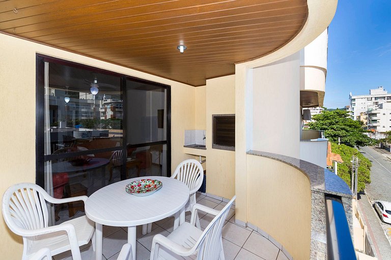 301M - Excelente apartamento 2 quartos com Vista ao Mar, par