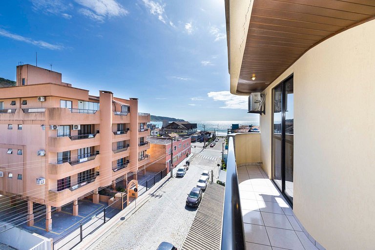 301M - Excelente apartamento 2 quartos com Vista ao Mar, par