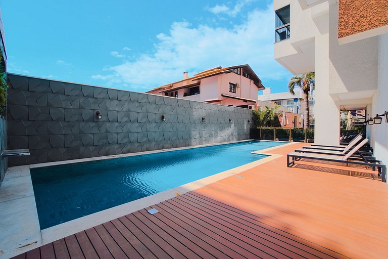 209G - Lindo apartamento com piscina, 2 suítes, 02 vagas de