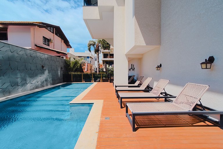 209G - Lindo apartamento com piscina, 2 suítes, 02 vagas de