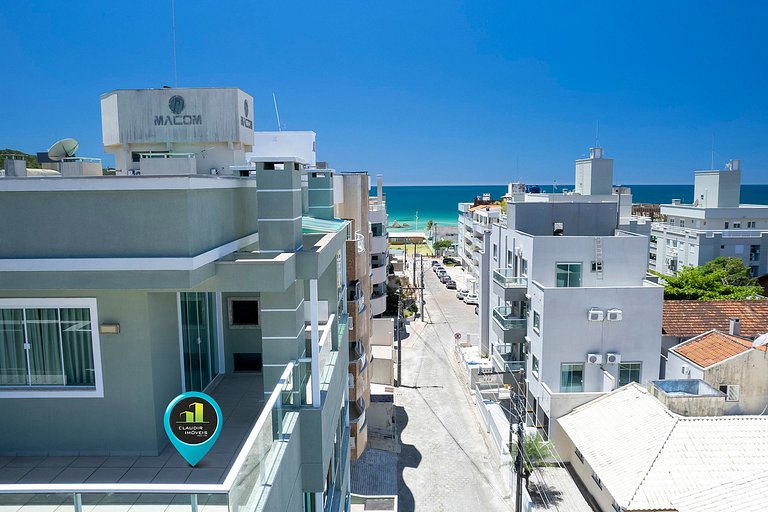 401G - Excelente Cobertura com Vista ao Mar, 3 Suítes, 02 va