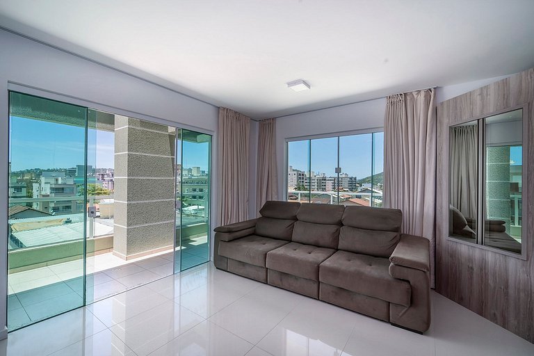 401G - Excelente Cobertura com Vista ao Mar, 3 Suítes, 02 va