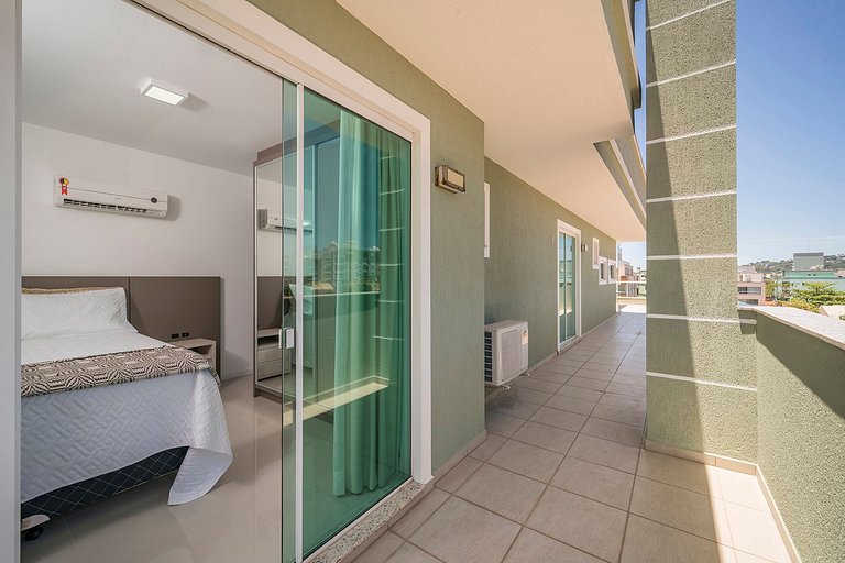 401G - Excelente Cobertura com Vista ao Mar, 3 Suítes, 02 va