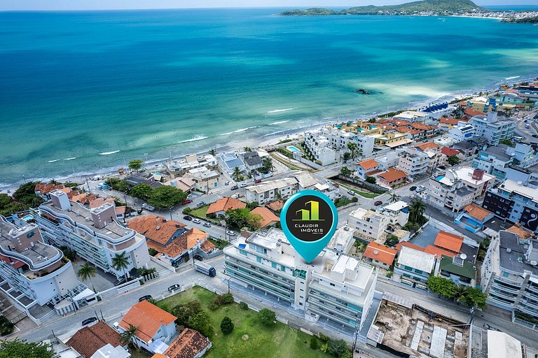 302BD - Fabuloso apartamento com Vista para o Mar, 03 quarto