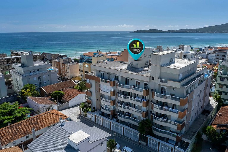 204M - Maravilhoso apartamento poucos metros do mar na praia