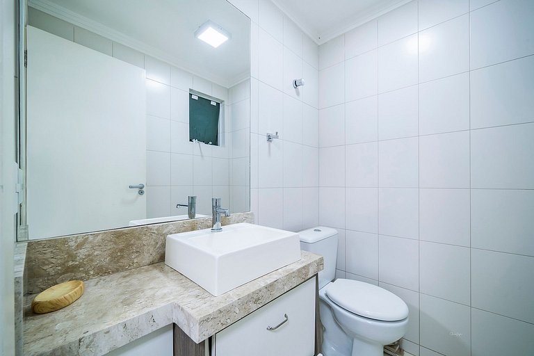 304AG - Lindo Apartamento 03 dormitórios, para 08 pessoas em