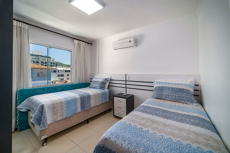 304AG - Lindo Apartamento 03 dormitórios, para 08 pessoas em