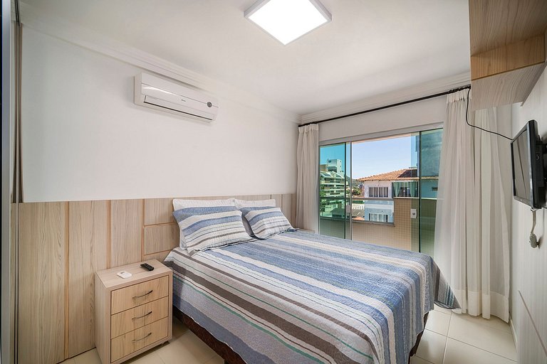 304AG - Lindo Apartamento 03 dormitórios, para 08 pessoas em