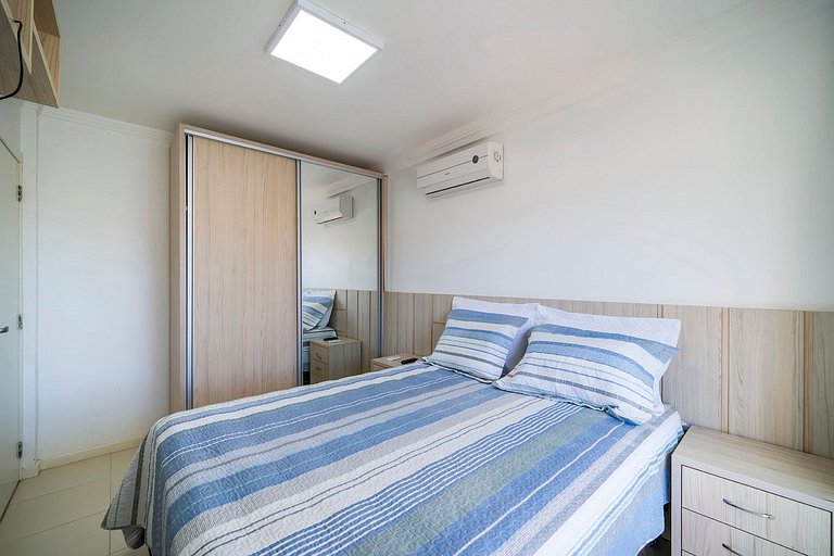 304AG - Lindo Apartamento 03 dormitórios, para 08 pessoas em