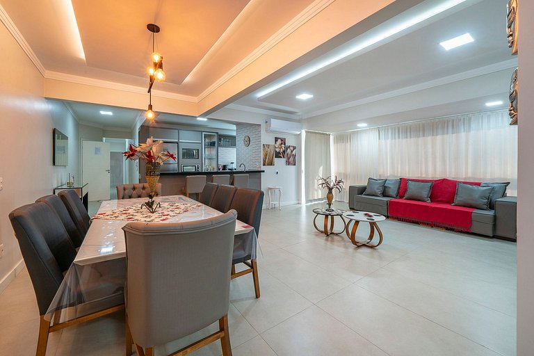 201BD - Lindo apartamento com Vista ao Mar, Alto Padrão 3 Su