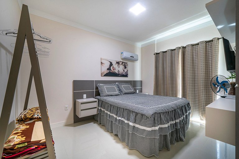 201BD - Lindo apartamento com Vista ao Mar, Alto Padrão 3 Su