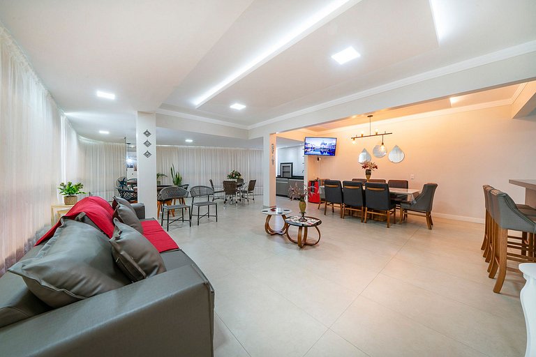 201BD - Lindo apartamento com Vista ao Mar, Alto Padrão 3 Su