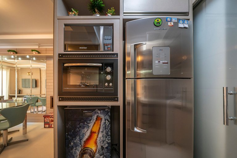 302BH - Apartamento de alto padrão 3 dormitórios.