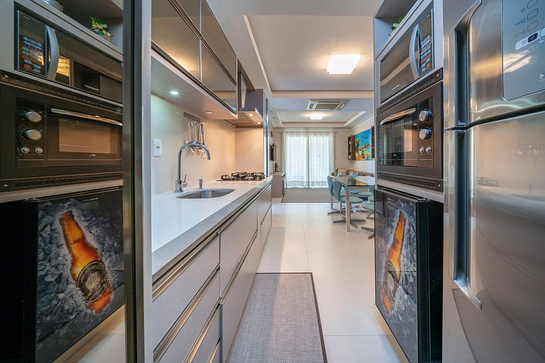 302BH - Apartamento de alto padrão 3 dormitórios.