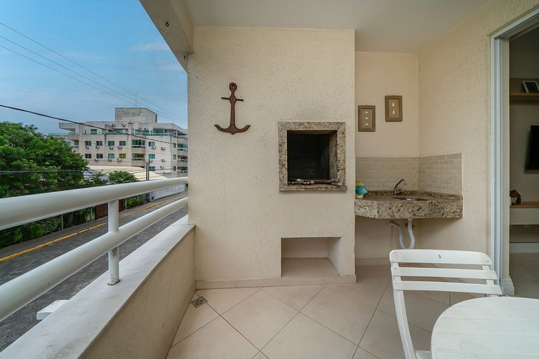 209IM - Excelente apartamento com Vista para o Mar, 03 dormi