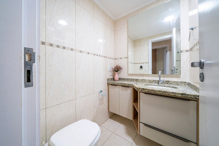 209IM - Excelente apartamento com Vista para o Mar, 03 dormi