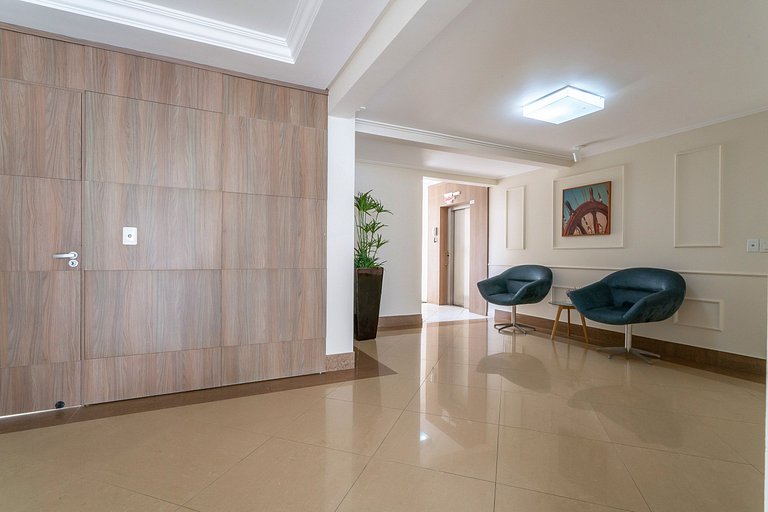 209IM - Excelente apartamento com Vista para o Mar, 03 dormi