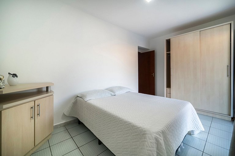 402O - Cobertura com Vista Mar, 02 quartos para até 05 pesso