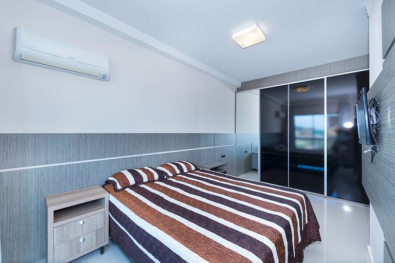 Lindo apartamento 3 dorms com Vista ao Mar na Praia de Bomba